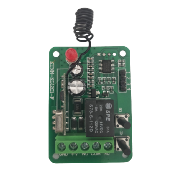 Ricevente Cancello Automatico 433Mhz 1 Canale 12V Temporizzata