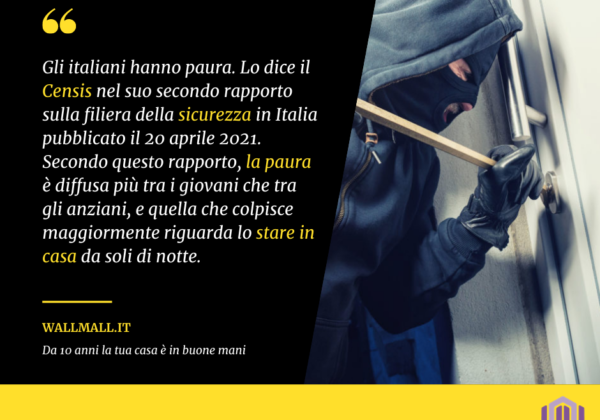 Gli italiani hanno paura