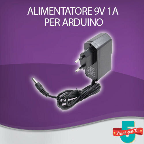 ALIMENTATORE TRASFORMATORE SWITCHING 9V 1A PER ARDUINO – WallMall – La tua  casa in buone mani